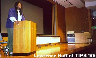 Lawrence Huff on stage